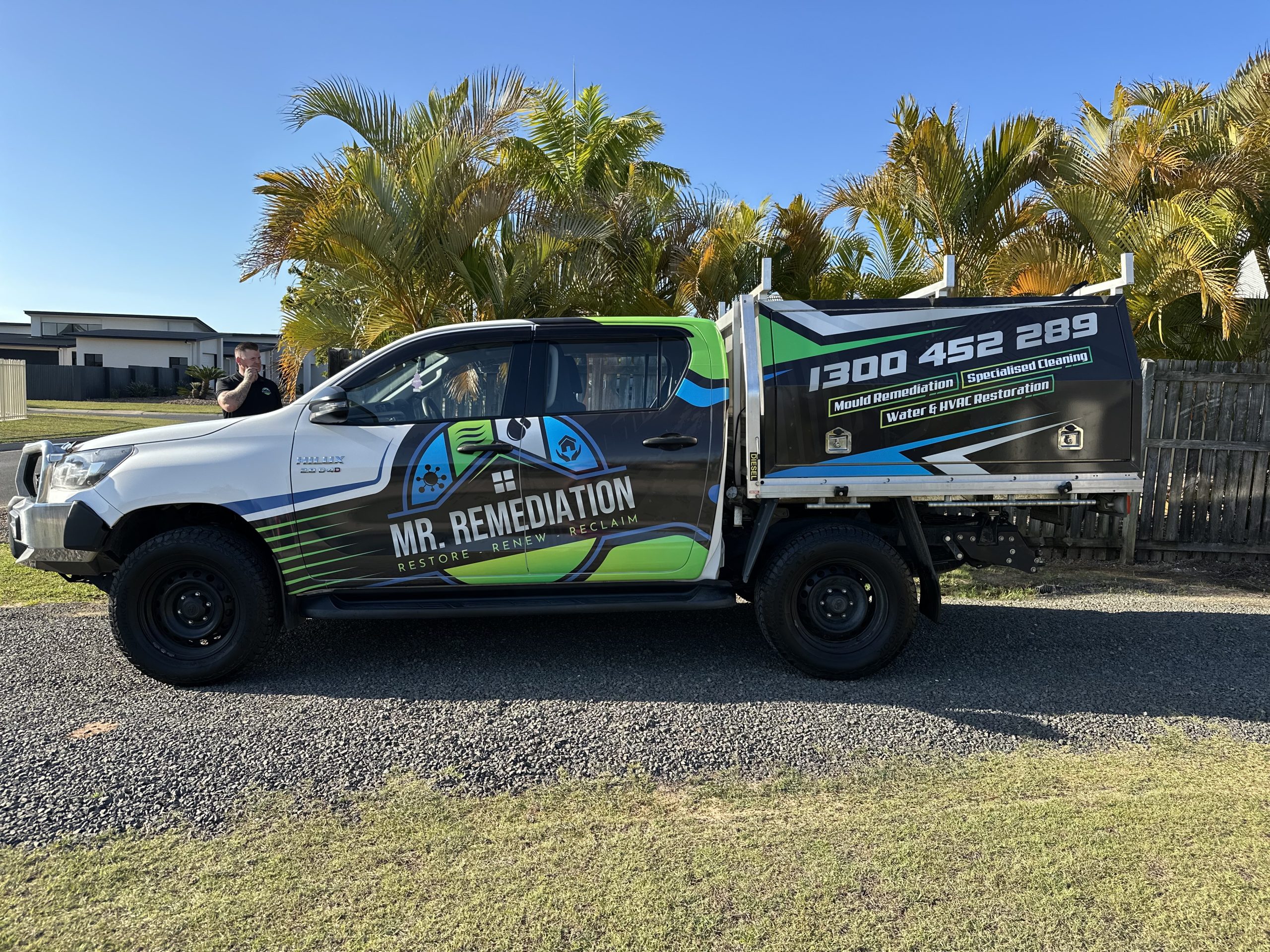 Mr Remediation company vehicle